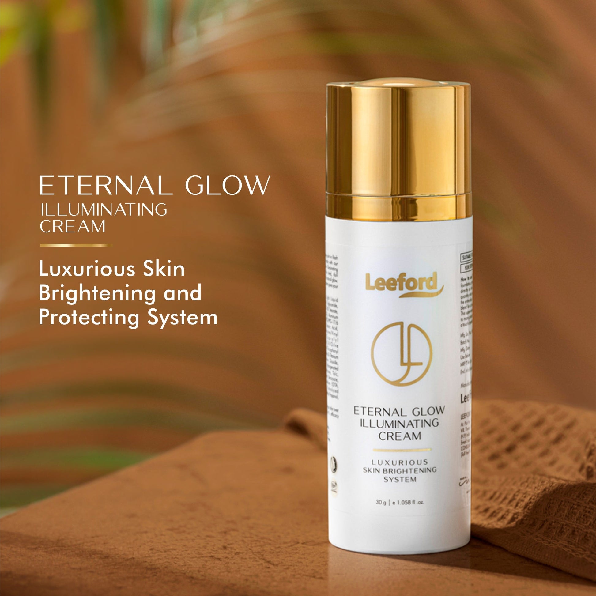 Leeford Eternal Glow Illuminator: Instant Radiance & Skin Brightening Cream - Leeford Glam