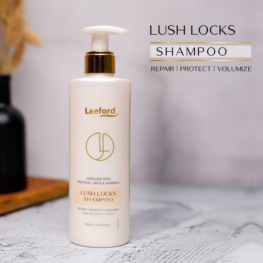 Silk Amino Acid & Ceramide-Rich Yuzu Lush Lock Shampoo : Revitalize and Protect Your Locks - Leeford Glam