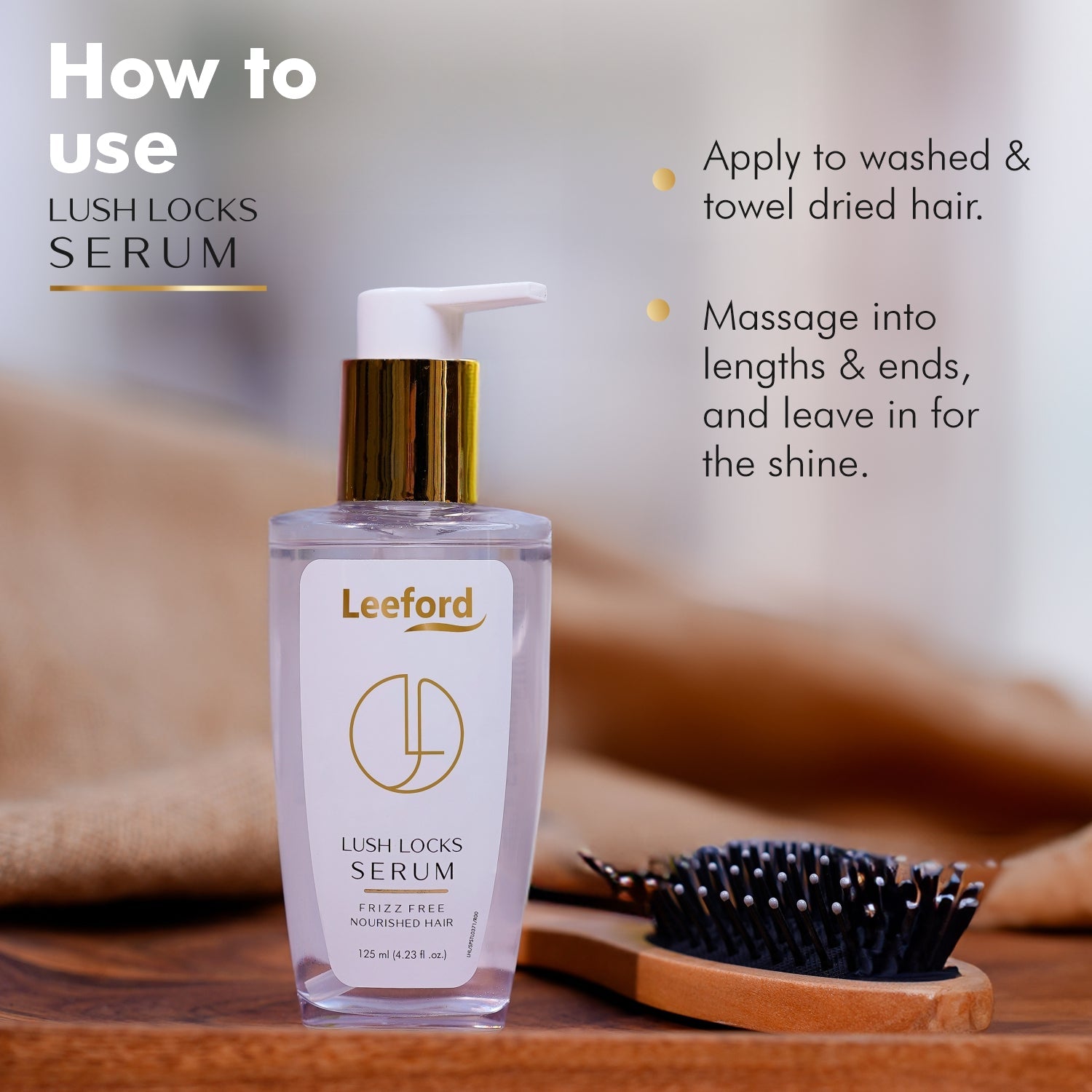 Walnut Oils Hair Serum : Leeford Glam's Lush Lock Professional Hair Serum - Leeford Glam